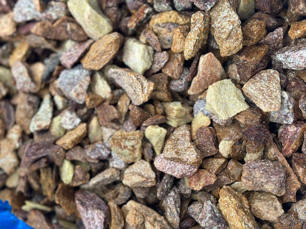 Златолит персиковый декоративная каменная крошка купить в Урае