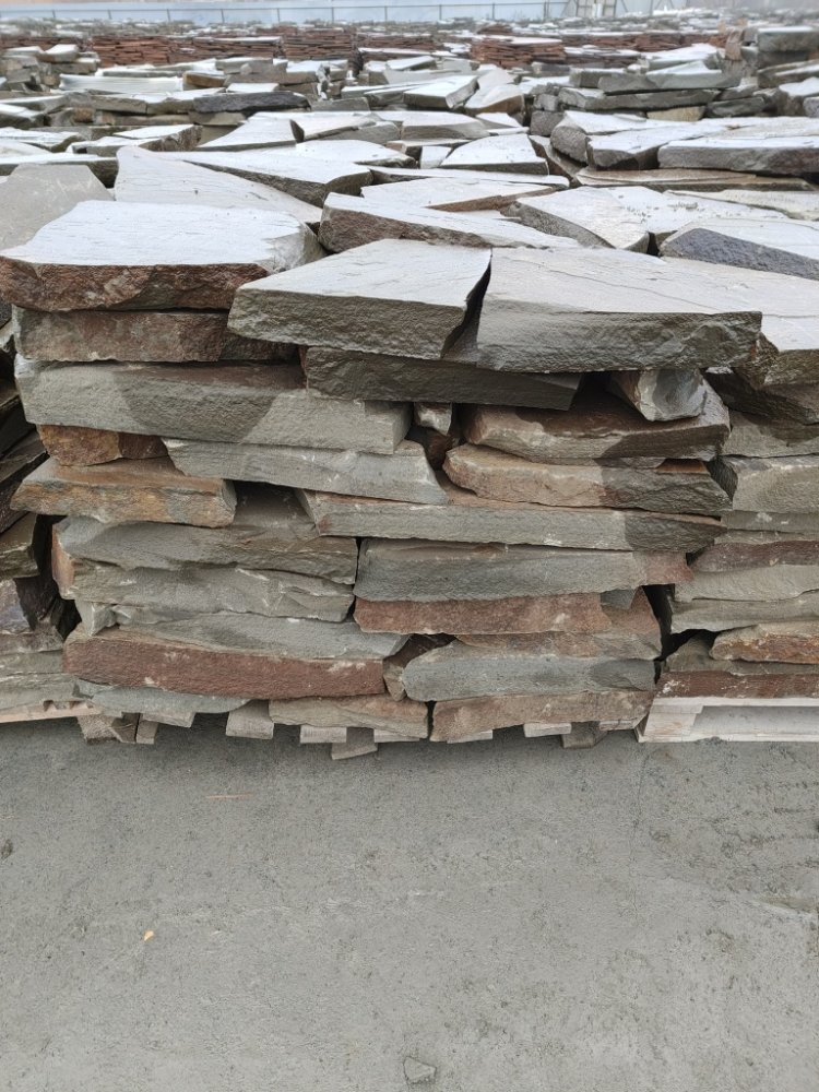 Плитняк песчаник серо-зелёный для мощения 60-65 мм купить в Урае