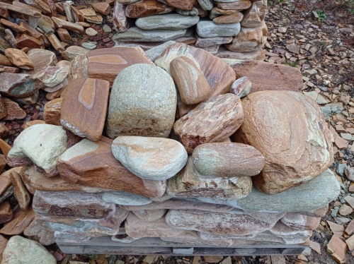 Златолит жёлтый, жёлто-зелёный глыбки и валуны для ланшафтного дизайна купить в Урае