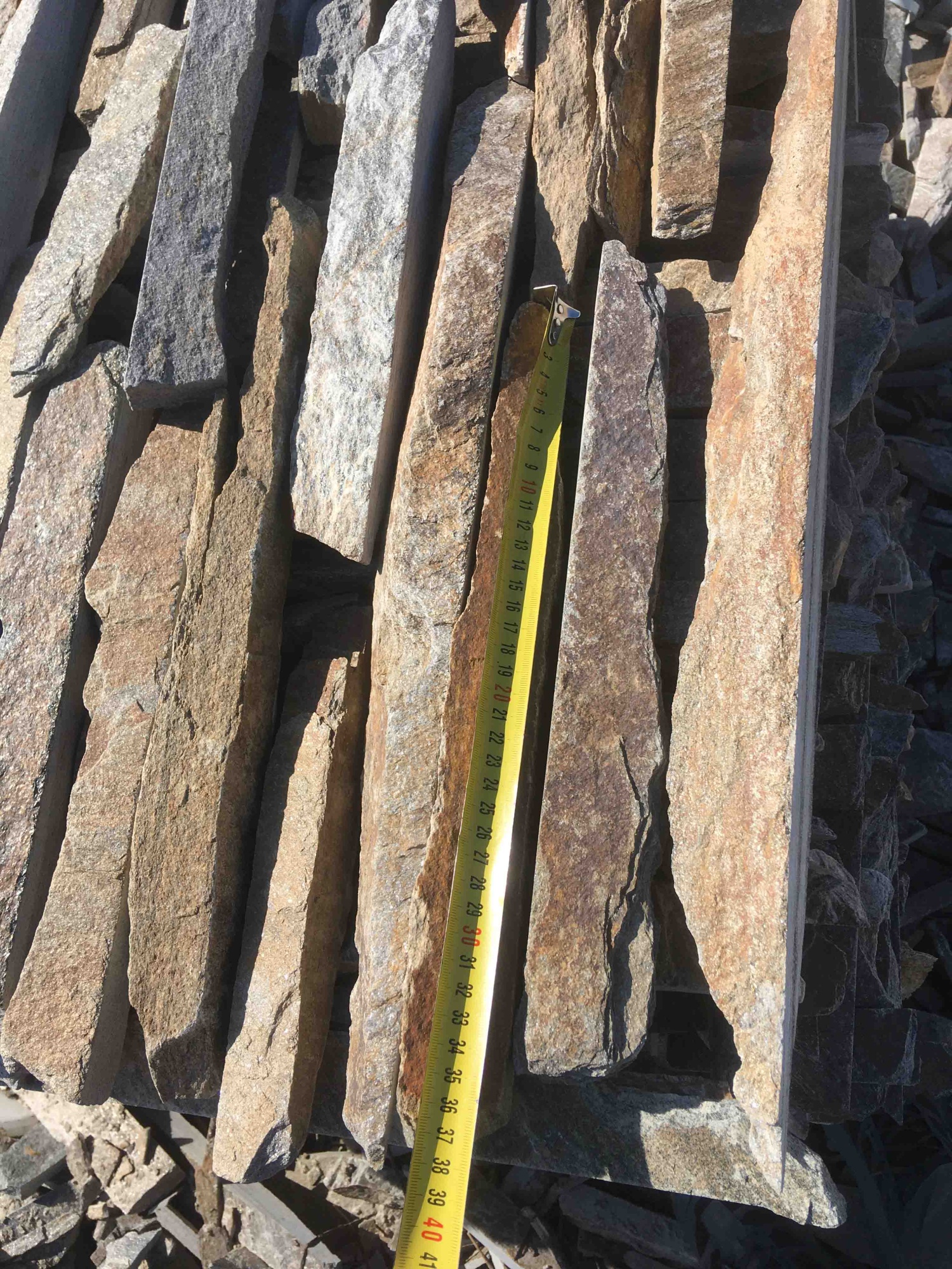 Горбушка златолит мультиколор для облицовки купить в Урае