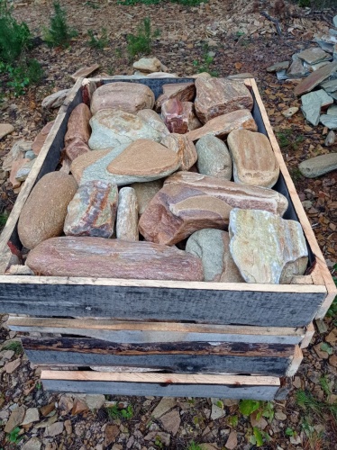 Златолит жёлтый, жёлто-зелёный глыбки и валуны для ланшафтного дизайна купить в Урае