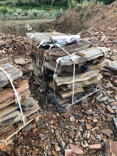 Плитняк кора дерева 50-100мм для пошаговых дорожек купить в Урае