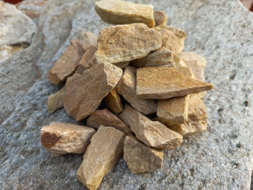 Златолит жёлтый декоративная каменная крошка купить в Урае