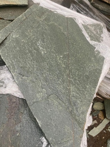 Плитняк златолит зелёный для цоколя, отмостки купить в Урае