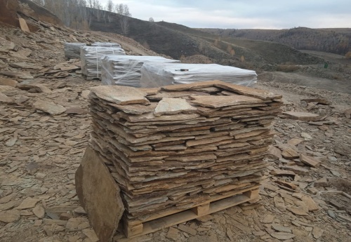 Плитняк кора дерева для цоколя, отмостки купить в Урае