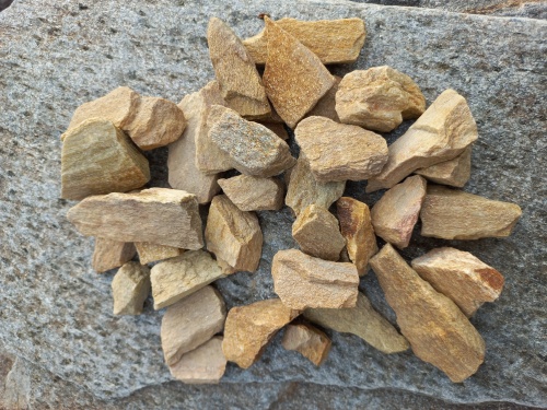 Златолит жёлтый декоративная каменная крошка купить в Урае