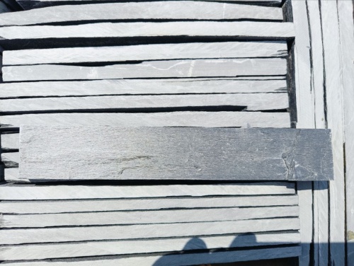 Плитка чёрная из натурального камня фасадная 30 см * 5 см, толщина 7 мм -30 мм купить в Урае